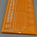 QIO CHUANG Emergency Mylar Thermal Blankets -Space Blanket Survival kit Camping Blanket (4-Pack). Perfect for Outdoors, Hiking, Survival, Bug Out Bag Marathons or First Aid 1