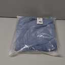 Sidefeel Denim Jackets for Women Trendy Casual Short Sleeve Button Down Washed Ruffle Jean Jackets Iceland Blue S