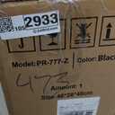 Primy Tall Drafting Desk Chair - Armless, Adjustable Height, Mesh Back, Rolling, Standing Desk Chair for Art Room, Office or Home (Black) (PR777-Z)