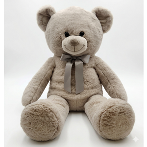 Holiday Home Jumbo Bear Plush - Grey