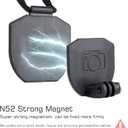 GEPULY Magnetic Neck Mount+Chest Mount for iPhone GoPro Hero 13 12 11 10 9 8 7 6 5 4 3 Max Session Insta360 AKASO DJI Necklace Selfie Holder Hands Free for Canon Digital Cameras Car