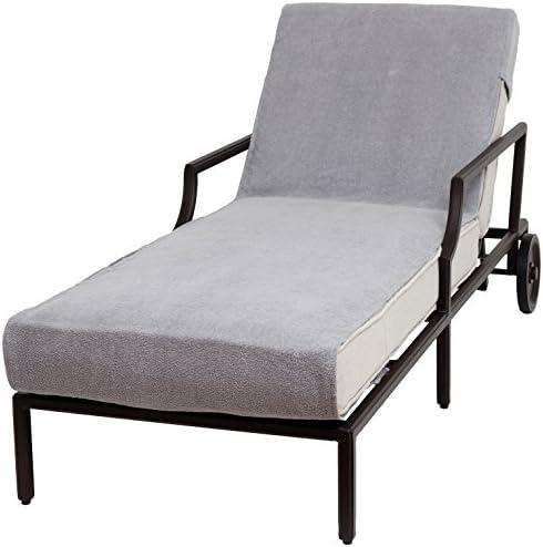 Linum Home Textiles Cl95-Snp Chaise Lounge Cover, Grey