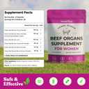 Primal Beef Organ Supplement for Women, Grass-Fed Ancestral Superfood