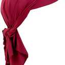 Headscarf Baseball Cap for Men Women, Summer Sun Visor Hat (Red)