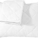 Quilted Pillow Protectors Queen Pair 20x30 Inches Extra Soft Thick Ultra Plus...
