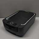 Smokeless Indoor Grill, Amornest Electric Indoor Grill 1100W for Korean BBQ with Dual Turbo Smoke Extractor, LED Smart Display & Dual-Zone Nonstick Grills Plate, 6-Level Temp Control, Dishwasher Safe