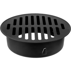 Antrader 1pcs Round Floor Drain Cover, 5.8 Inch Stainless Steel Floor Drain,Sewer Drain Cover for Outdoor Yard Pipe Roof Balcony