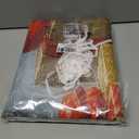 Christmas Garage Door Cover 13x6ft Snowman Banner Red Scarf Gift Boxes Winter Snow Scene Holiday Backdrop Street Lantern Festive Porch Decoration Outdoor Indoor Seasonal Wall Display