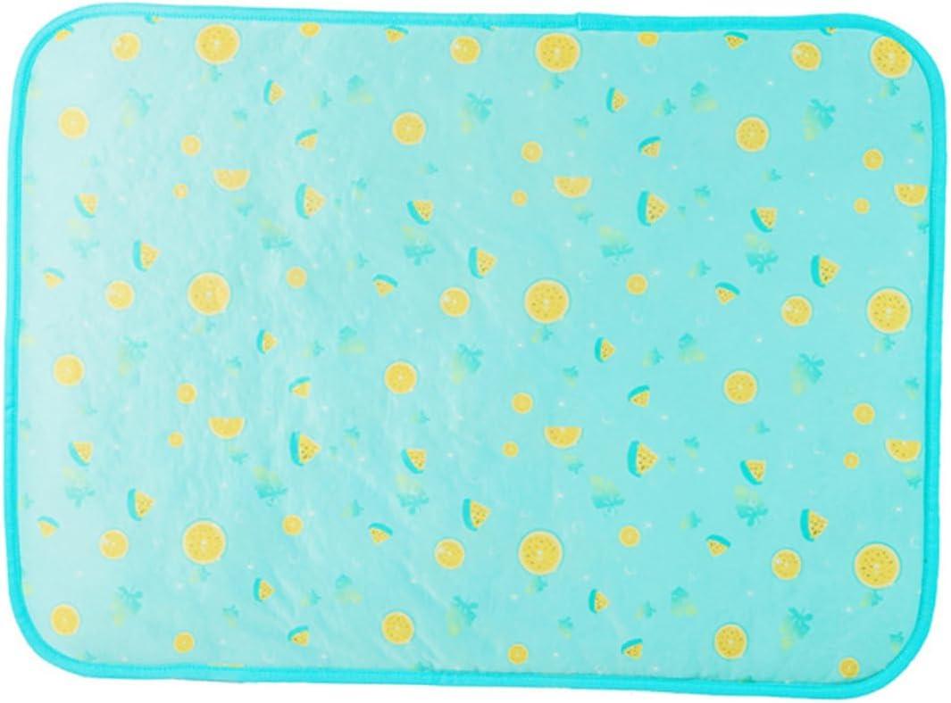 VICASKY Washable Ice Silk PET Cooling Mat for Dogs and Cats Summer Comfort Pad Lightweight and Soft PET Blanket for Indoor and Outdoor Use for Hot Weather