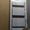 WOA WOA Step Ladder for Home, Foldable Step Stool for Kitchen with Non-Slip Pedals, Sturdy Ladders Supports up to 330 lbs, Compact and Portable - 4 Step/White