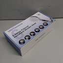 Filtered Shower Head with Handheld,High Pressure 6 Spray Mode Showerhead with Filters,Detachable Shower Head, Water Softener Filters Beads for Hard Water -Remove Chlorine (Brushed Nickel)