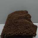 Muddy Mat Shown on TV  Super Absorbent Microfiber Dog Door Mat for Muddy Paws, Non-Slip Washable Pet Rug, Quick Dry Chenille Entryway Carpet,Machine Washable Indoor Outdoor Mat, Brown Oval 3ft x 5ft