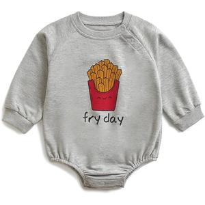 Simplee kids Baby Girl Outfits Long Sleeve Romper for Baby Boy Spring Fall Clothing Print Cartoon Baby Summer Romper