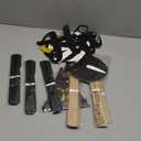 TOBATOBA 80th Birthday Decorations Kit for Men Women, Black Gold Happy 80th Birthday Banner, Triangle Flag Banner 80th Birthday Party Decorations, Swirl Streamers Paper Pompoms Party Supplies