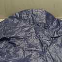 Smiry Round Picnic Tablecloth, Elastic Waterproof Fitted Heavy Duty Vinyl Tablecloths for 31"-35" Tables, Wipeable Washable Table Cover for Kitchen, Dining, Camping, Outdoor, Navy