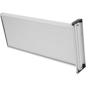 VILLCASE Double-sided Blank Aluminum Door Sign Holder Wall Mount Business Name Plate for Office Versatile Meeting Sign Easy Identification for Departments