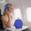 ANKHOH Universal Headphone Case for JBL Tune 770NC/720BT/760NC/510BT, for JBL Live 660NC/770NC, for Sony WH-CH520/720N, for Beats Studio Pro, Hard Case with Storage (Box Only)(Blue)