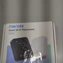 meross Smart Thermostat for Home, WiFi Thermostat Works with Matter, Alexa, Apple Home, Google Assistant, App & Voice Control, 7x24h Scheduling, Energy Saving, C-Wire Required (White)