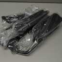 monTEK Swivel Bike Wall Mount, Bike Hangers for Garage, Space-Saving Vertical Bike Rack, Sturdy Bike Storage Rack Holds Up to 66lbs, Easy to Install, 2 Pack