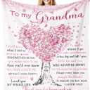 Grandma Gifts, Birthday Gifts for Grandma, Great Grandmother Mothers Day Christmas Birthday Gift Blanket 60"x 50", Grandmom Nana Gift