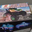 BEZGAR Monster Truck Toys - Remote Control Monster Truck with Light & Music, Dinosaur Toys for Kids, 1:20 Scale RC Truck with 360 Spins and Drifting, Remote Control Car for Boys 4-7 (Green)