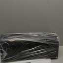 Mailboxes for Outside, Galvanized Steel Medium Black Metal Mailbox, 20 x 8.7 x 6.7 Inches