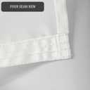 AZCOVER White Flag 2x3 FT, Blank Flags Small, Heavy Duty Polyester DIY Blank Flag with 2 Brass Grommets, Custom Small Banner for Boat, Patio, Garden, Yard Decoration