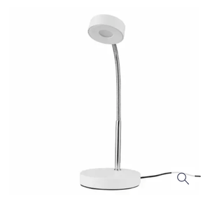 Globe Energy Star Cory LED Desk Lamp - Matte White