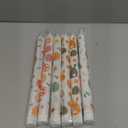 Honoson 6 Pcs Easter Flameless Taper Candles 10.6 Inch Colorful Egg Bunny Candles Battery Operated LED Candlesticks for Easter Dinner Table Home Party Decor