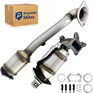 2-PC Catalytic Converter Compatible with Honda CRV 2012-2014 2.4L 2PCS (EPA Compliant)