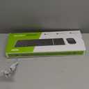 seenda Bluetooth Keyboard and Mouse Combo for Mac, SKM642 Rechargeable Slim Wireless Keyboard Mouse Compact, 3 MultiDevice Connection, Compatible for Mac, MacBook Pro/Air, iPad, Black Gray