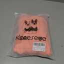 Koneseve Dog Hoodie - Fleece Warm Sweater with Pocket, Soft Clothes for Daily Wear, Basic Hooded Sweatshirts, Winter Coat Clothing, Comfort Tee Shirt Fit for All Breeds Pet - Pink - 3XL