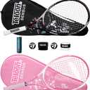 Teloon Tennis Rackets for Adults 2 pcs Recreational -27 inch Tennis Racquet for Men and Women College Students Beginner Tennis Racket., One Size