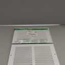 Rocky Mountain Goods Air Return Grille for 10 x 6 Duct Opening (Actual Dimensions 11 3/4" x 7 3/4") - Heavy Duty Steel - Premium Finish - Includes Screws - Louvered Design - Paintable - White