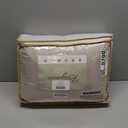 ROSGONIA King Size Comforter Set Oatmeal, 3pcs (1 Boho Comforter & 2 Pillowcases), All Season Bedding Soft Lightweight Bedspread Blanket Quilt