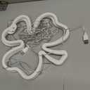 Neon Signs Clover St. Patrick's Day Shamrock Beer Bar Bedroom Art Neon Light LED Neon Lights Sign for Man Cave Home Office Hotel Pub Cafe Room Wall Decor set of 2