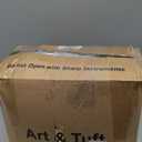 Valenrug Washable Rugs 5x7 - Stain Resistant 5x7 Area Rugs for Living Room, Non Slip Backing Printed Rugs for Bedroom, Folable Machine Washable Area Rug (5'x7', Beige)