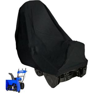 Snow Blower Cover Waterproof Outdoor 600D Heavy Duty Snow Blower Covers for Snowblower Protection, Fit for EGO, Honda, Ryobi, Cub Cadet, Ariens, Troy Bilt, Snow Joe, Toro and PowerSmart (Black)