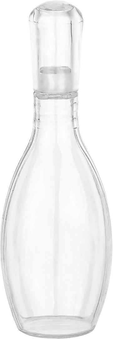 Hammont Bowling Pin Shaped Acrylic Candy Boxes - 12 Pack - 1.29"x4.13" - Perfect for Weddings, Birthdays, Party Favors and Gifts | Designer Cute Clear Lucite Plastic Treat Containers