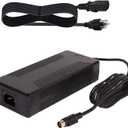 Power Supply Adapter 4-Pin 48V 3.75A Compatible with Swann NVR16-8580 16 Ch 4k Network Video Recorder Ultra HD CCTV Security System NVR16-8580RN NVR-168580,FJ-SW2028A48003850,FJ-SW2028A48003750