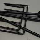 Shepherds Hooks for Outdoor with 7 Base Prongs, 72 Inches Heavy Duty Garden Bird Feeder Pole for Hanging Lantern, Plant Baskets, Solar Light Lanterns, Outdoor Plant Hanger Hook, Pack of 1