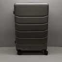 OLIXIS 28 Inch Suitcase, Expandable Hardside Rolling Luggage, Deep Grey