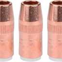 5-PK NS-5818C Nozzle Centerfire Slim 5/8" 1/8" Recess For Bernard Mig Gun