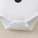 Baby Boy Clothes Infant Newborn Outfits Long Sleeve Letter Print Romper + Hat + Pants Set (0-3 Months)