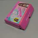 Hair Gem Stamper Kit,Bling Hair Jewels for Girls, Hair Styling Tool with Reusable Shining Diamonds, Christmas Birthday Arts & Crafts Gift for 5-12 Year Old Girl (Pink)