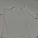 XIEERDUO Oversized T Shirts for Women Summer Short Sleeve Tops Loose Scook Neck Small