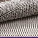 DEXI Dirt Trapper Door Mat, 31x48 Washable Doormat, Dirt Resistant and Absorbent, Easy Clean Low-Profile Floor Rugs for Entryway, Front Door, and Inside Entrance, Striped Brown