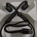 Bone Conduction Headphones, Bluetooth Open Ear Headphones with Mic, Bone Conduction Earbuds 12Hrs Playtime, IPX5 Waterproof Sport Headphone for Running, Gym, Gift (Black)