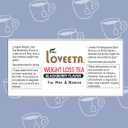 24 Pack Of Loveeta Wellness Weight Loss Tea Blackberry - 15 Tea Bags (Gmo Free, Gluten Free, Dairy Free, Sugar Free And 100% Natural)