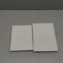 Vesici 2 Pcs Ceramic Book Shape Vase for Flowers Gifts for Christmas Cute Bookshelf Decor Vase for Book Lovers Gifts Unique Vases Home Decor for Bookshelf Dining Table Office Home(White)